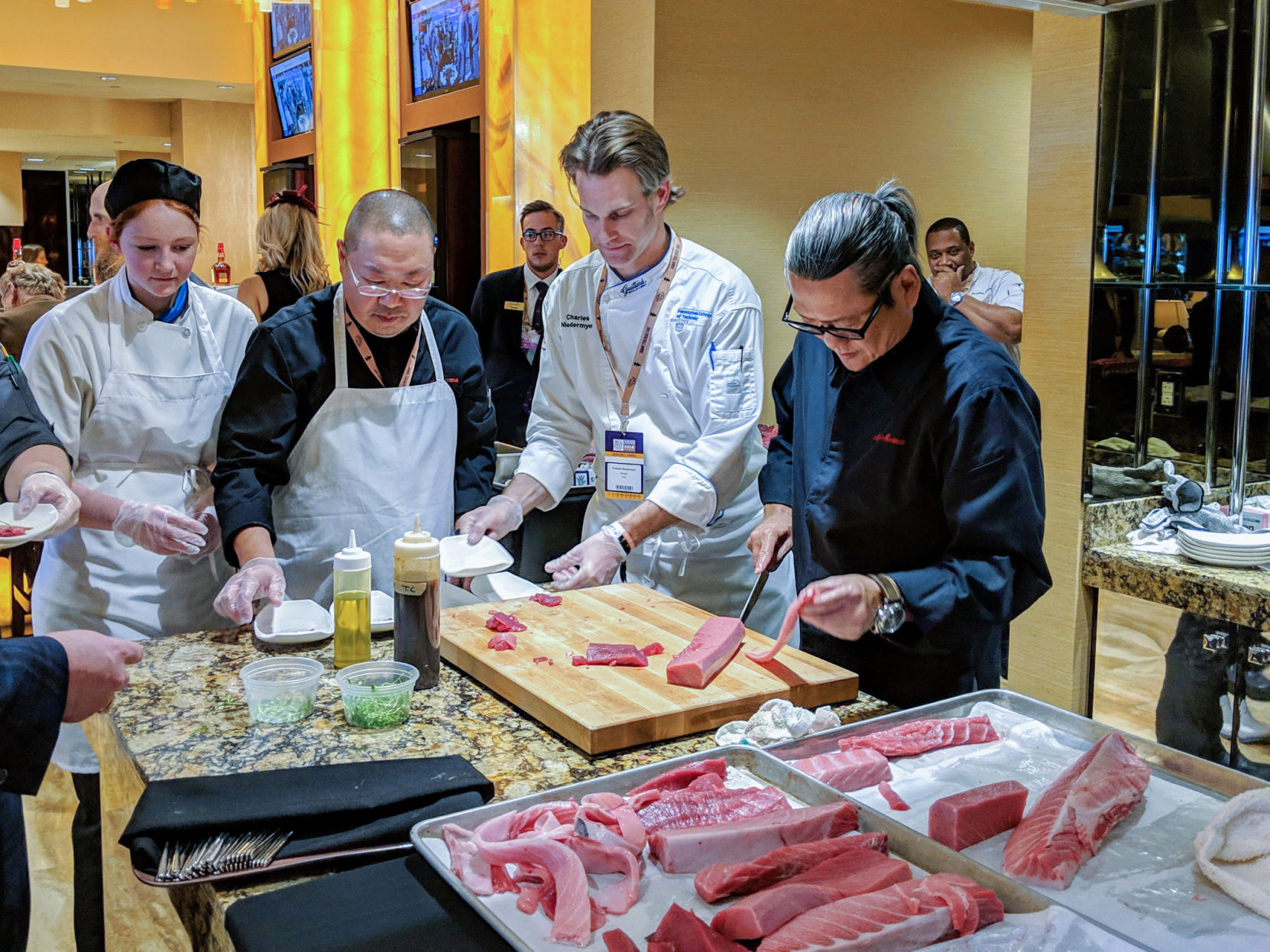 Horse Racing - PCT Students work alongside celebrity chefs at Breeders’ Cup